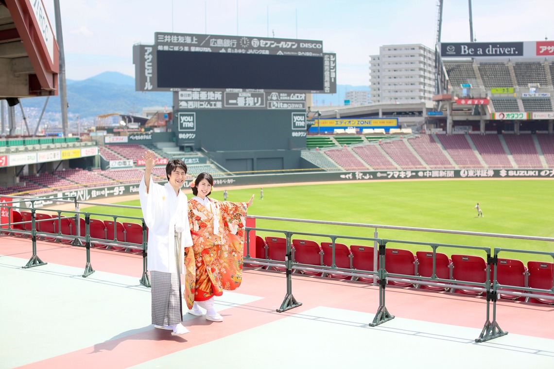 KIKIウェディングが撮影した写真のアルバム「カープ！カープ」