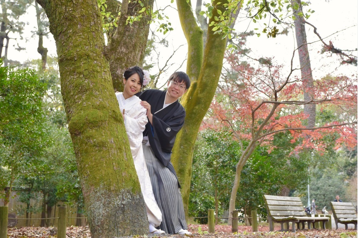 キキフォトワークスが撮影した「京都で和装前撮りロケーション」の写真