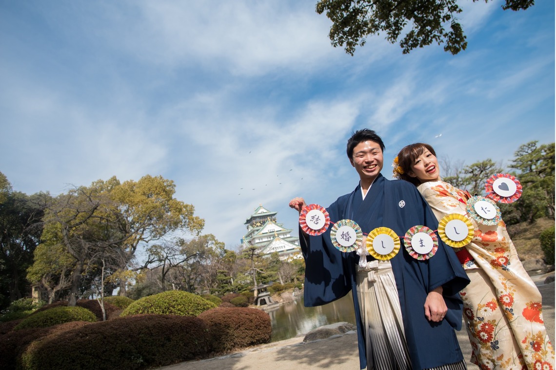 Photo of osaka castle taken by U-CONCENT
