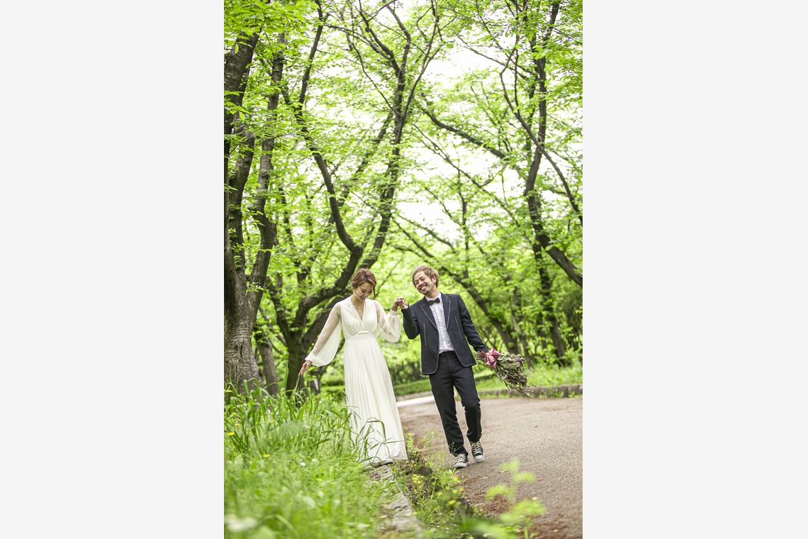 ゾクが撮影した「ウェディング前撮りイメージカット」の写真