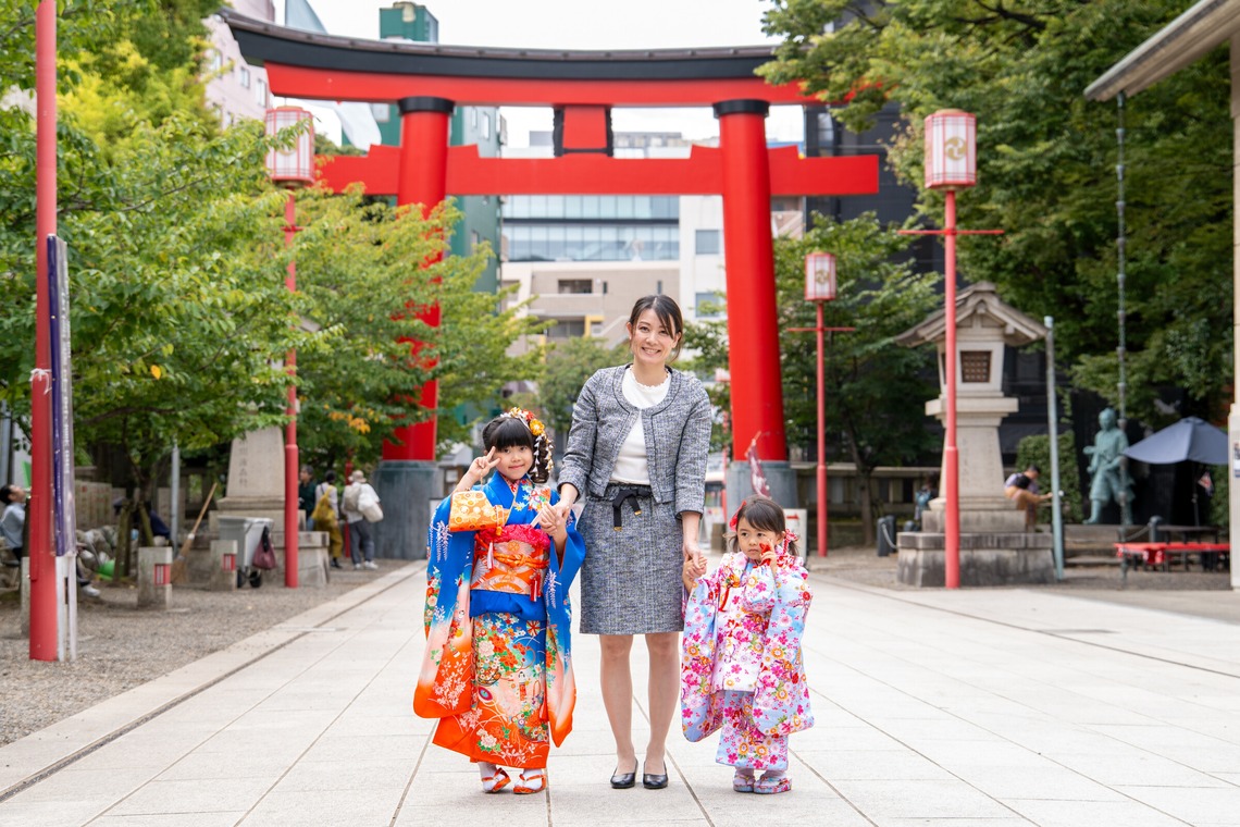 ARUKU PHOTOが撮影した写真のアルバム「富岡八幡宮での七五三撮影」