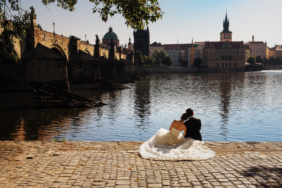 Album of the Wedding, Bridal taken by Lubow Polyanska - Prague
