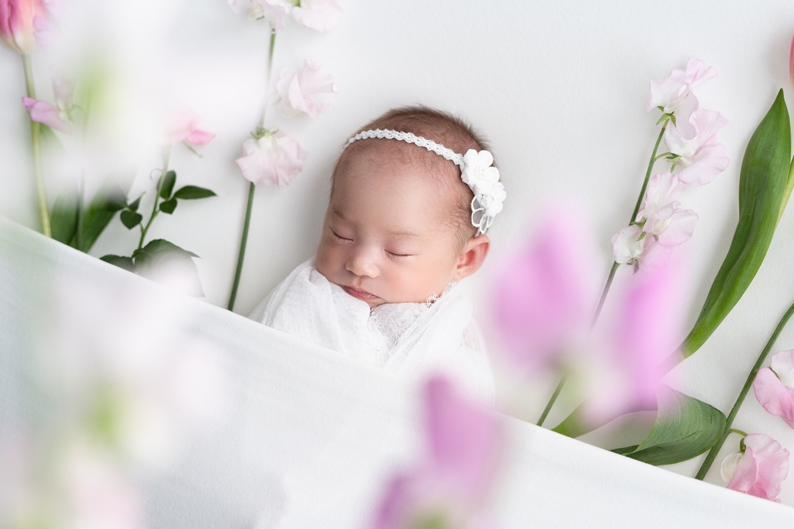 スタジオアルパルカが撮影したニューボーンフォトのアルバム「ニューボーンフォト」