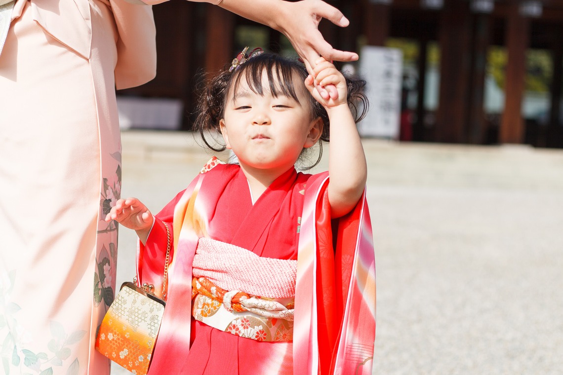 中井企画が出張撮影した家族写真(キッズ,ベビーフォト)などが写った「七五三(奈良)」の家族写真