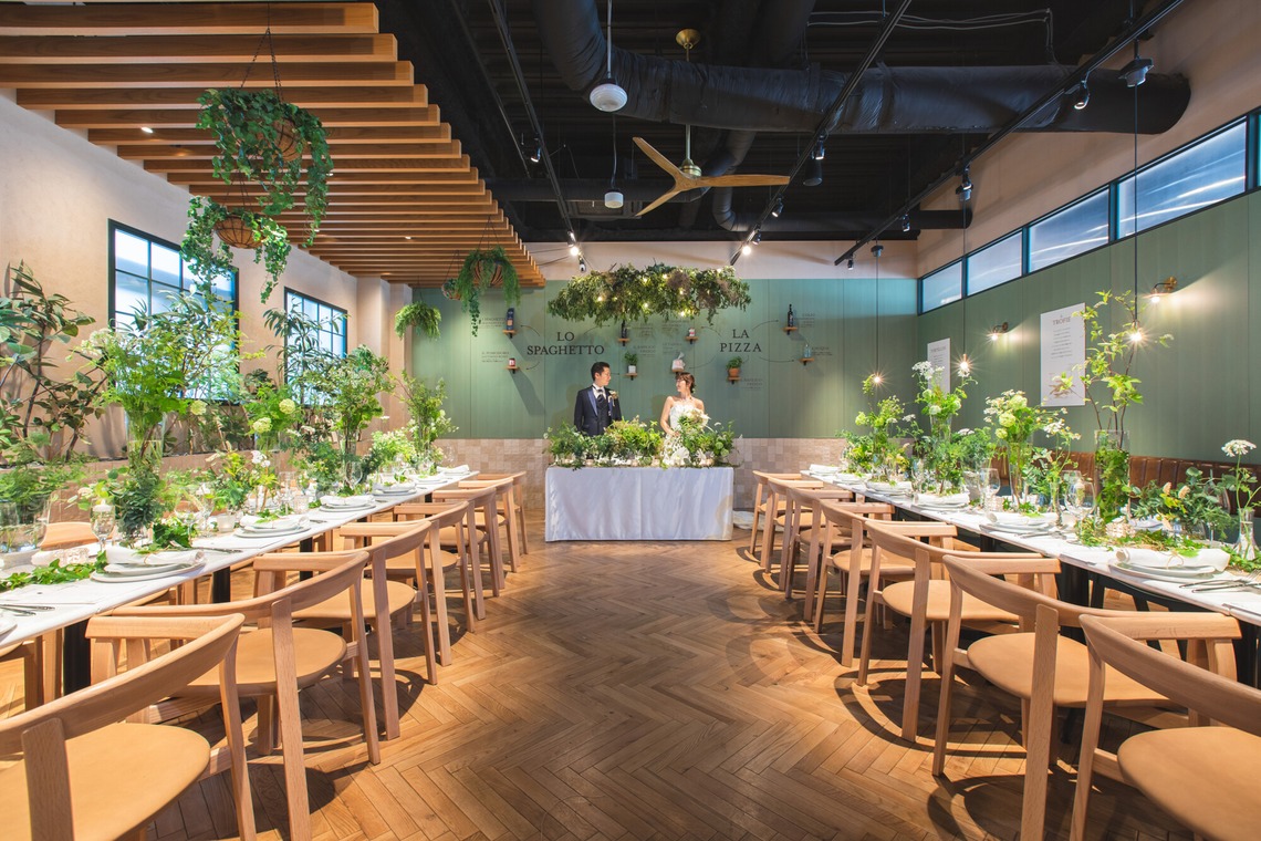 uno e creative act.が撮影した「レストランウェディングの広告撮影」の写真