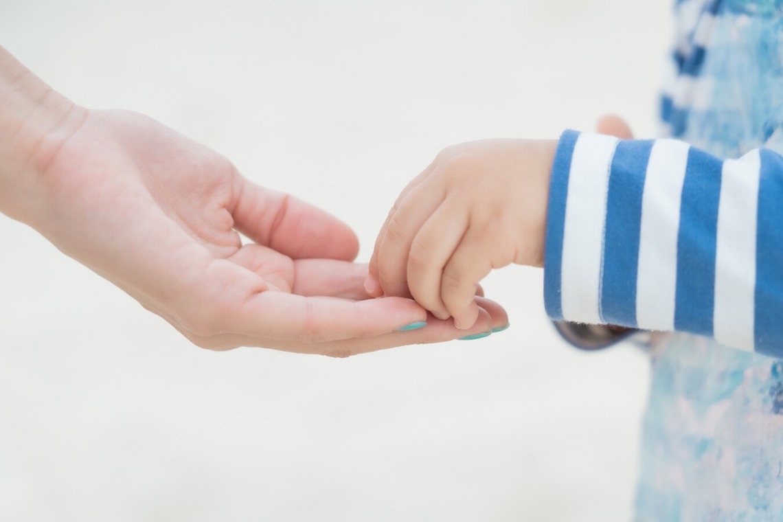 でんでんフォトサービスが撮影した「親子ポートレート」の写真