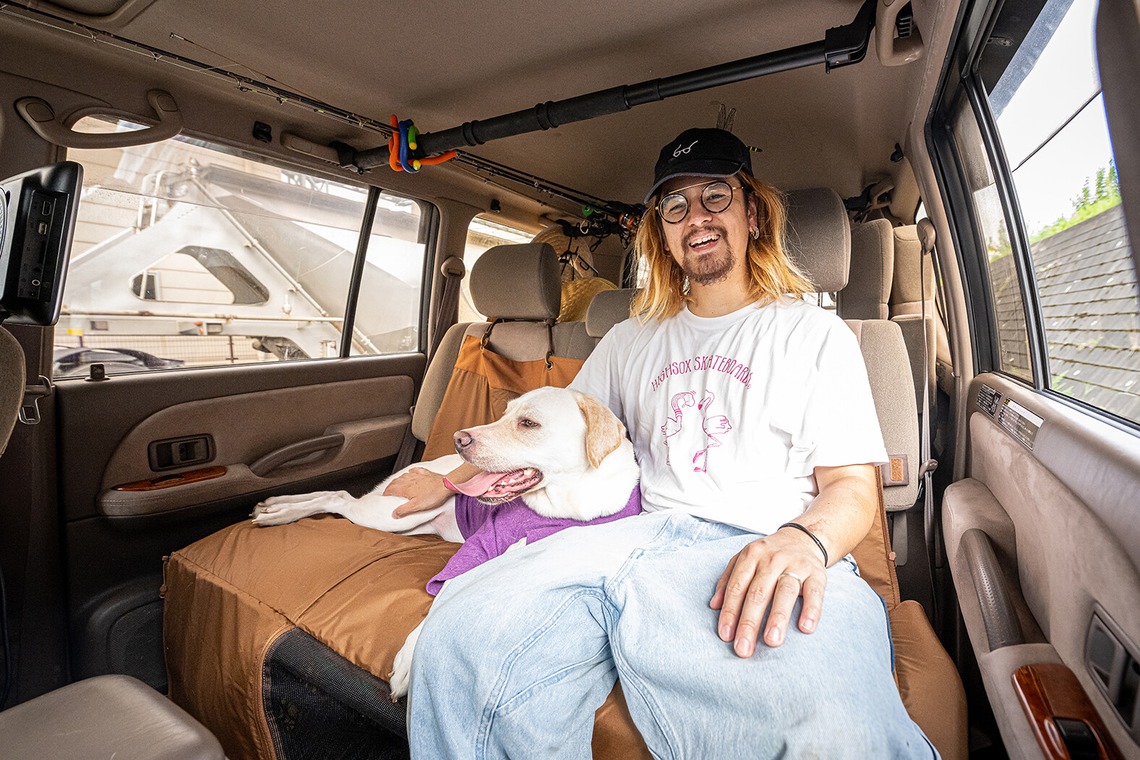 吉田佳央が撮影した「DOG SHOOTING」の写真