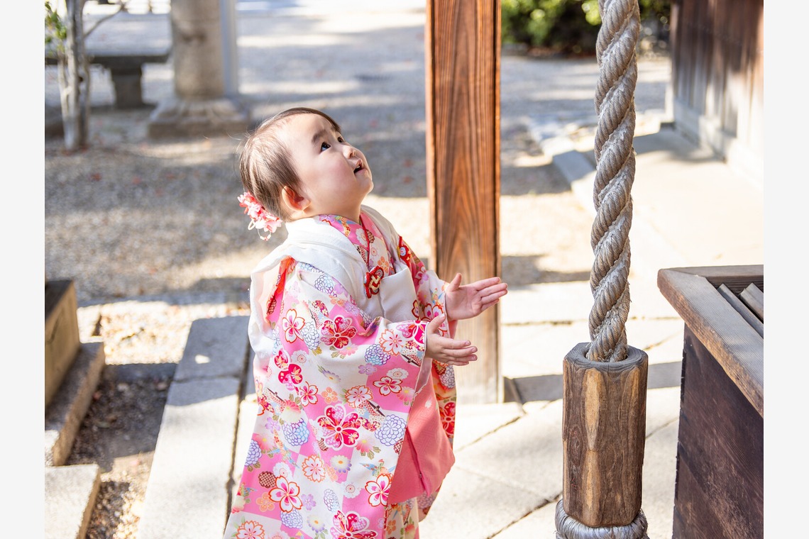 中村雅樹が出張撮影した家族写真(キッズ,ベビーフォト)などが写った「七五三」の家族写真