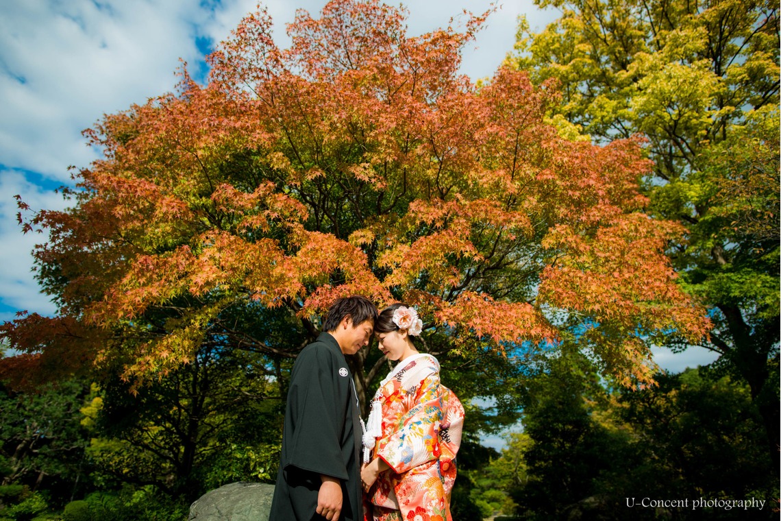 U-CONCENT (香川裕貴)が撮影した「和装ロケーション前撮り_大仙公園」の写真