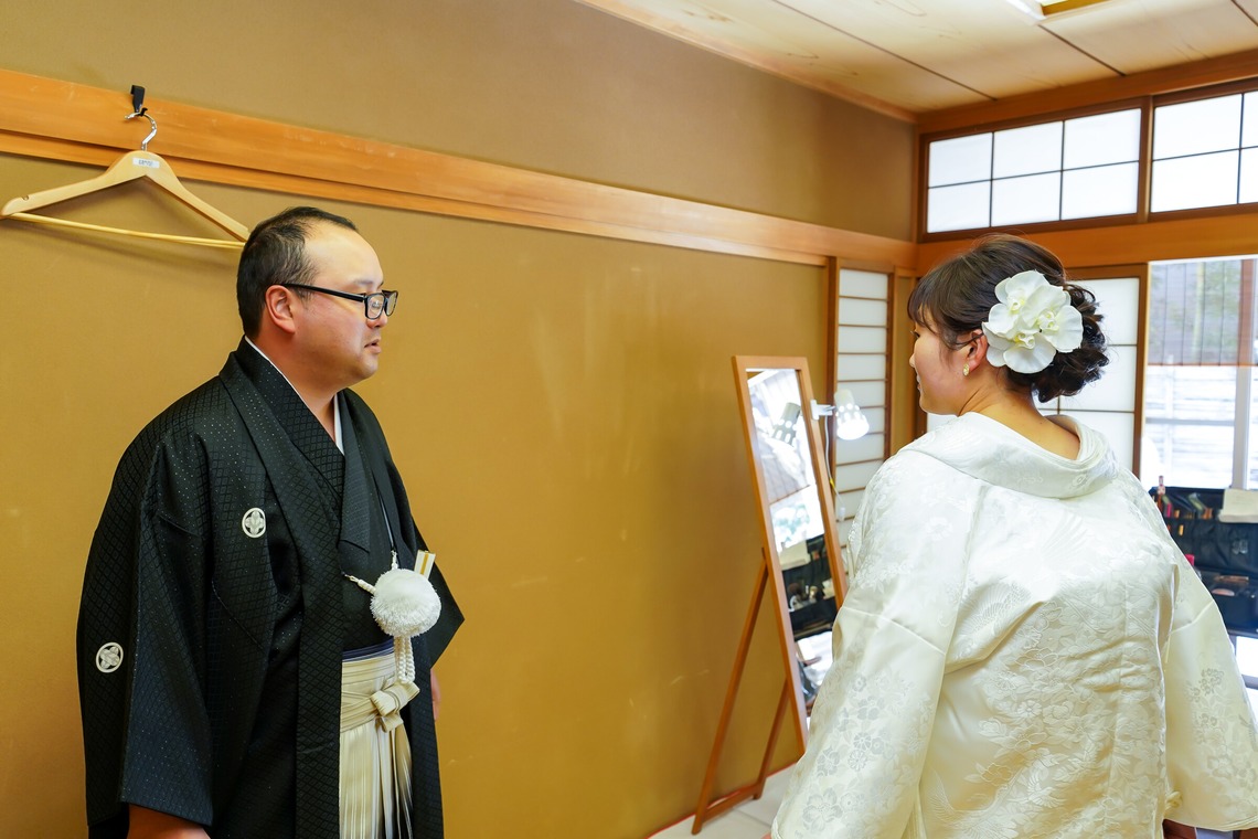 スタジオ　まるが撮影した「結婚式出張撮影（和装）」の写真