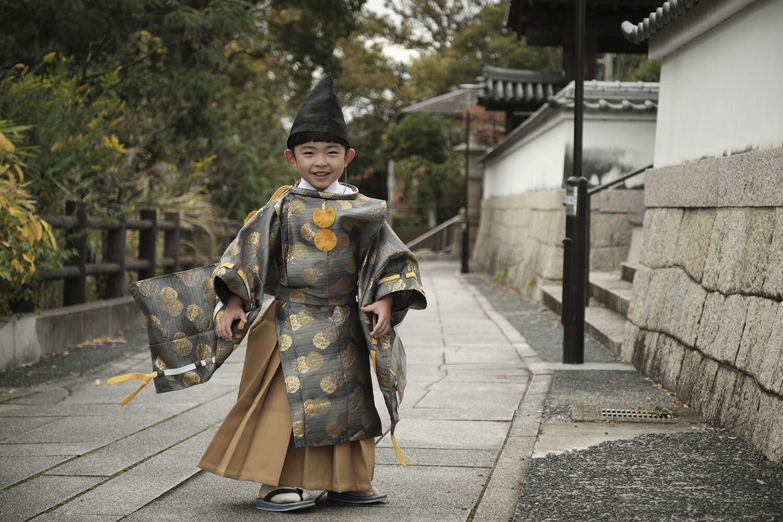 濱田茉里が撮影した「七五三ロケ」の写真