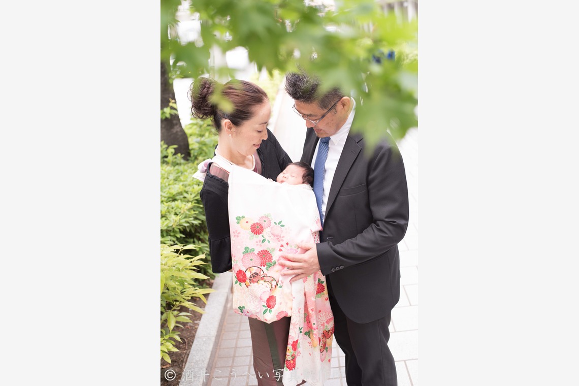 酒井こうへい写真製作所が撮影した写真のアルバム「お宮参り・水天宮」