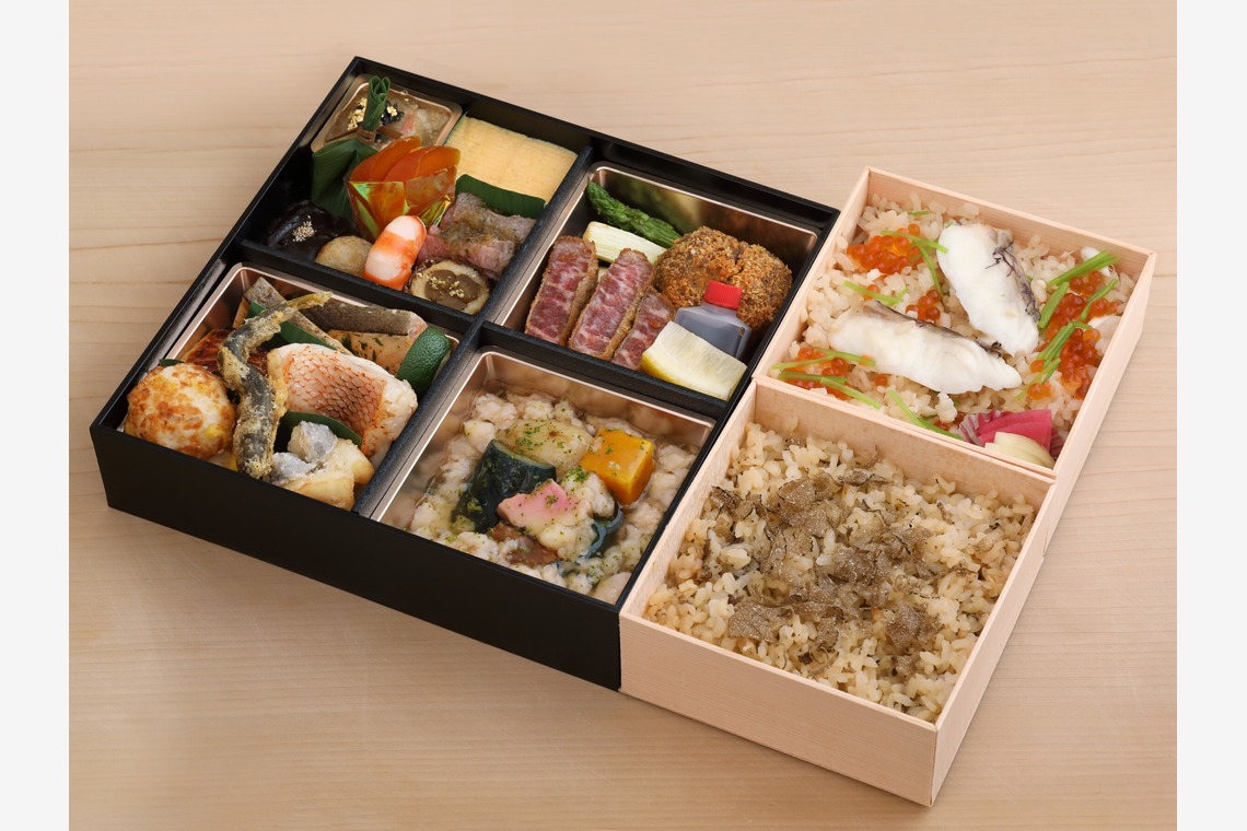 森安　照が撮影した「和食弁当・洋食弁当・中華弁当」の写真