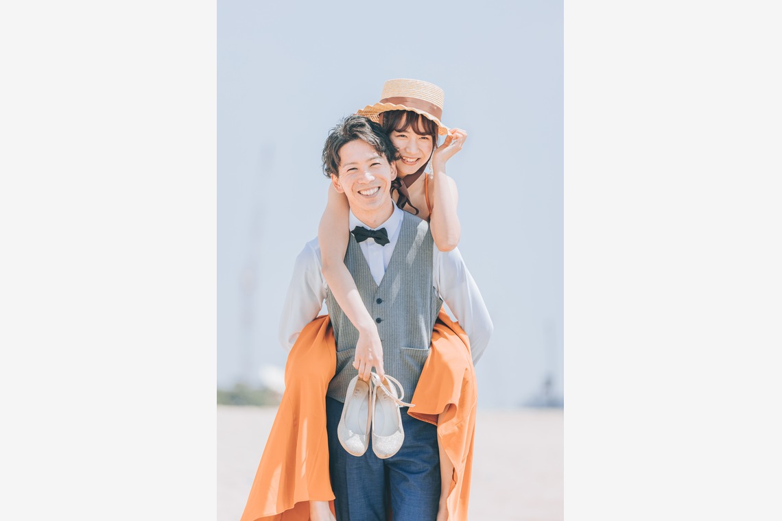 金親　直樹が撮影した「須磨海岸　ウエディング」の写真