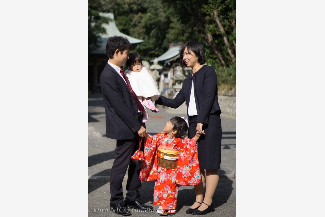 出張撮影サービス　kuro NICO cameraが撮影した写真のアルバム「3歳女の子＊七五三＠静岡」