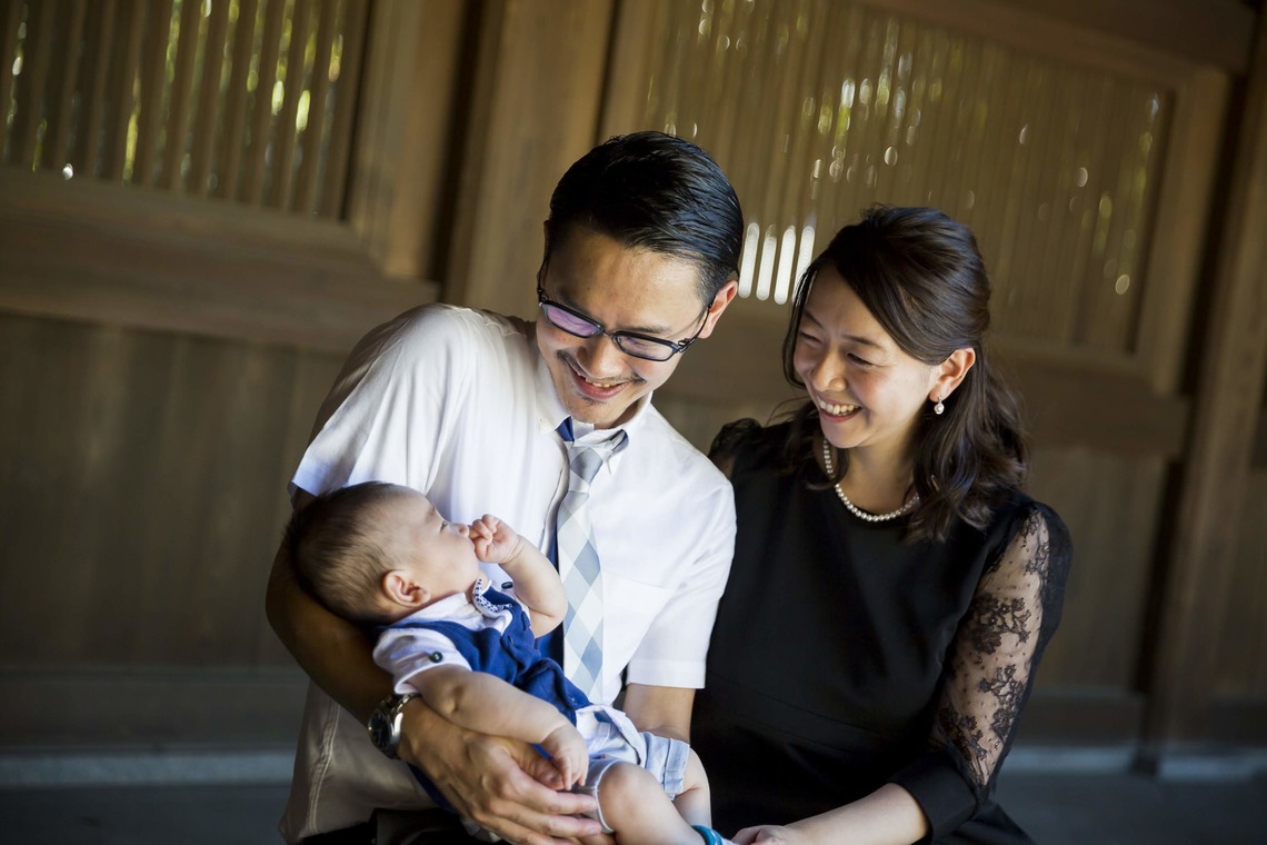 MAKOTO TOCHIKUBOが撮影した「男の子・お宮参り出張撮影@東京都渋谷区」の写真