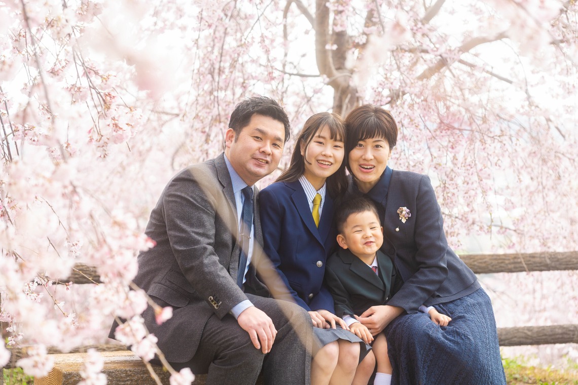 フォトグラファー笹が撮影した「徳島県 向麻山公園 家族写真」の写真