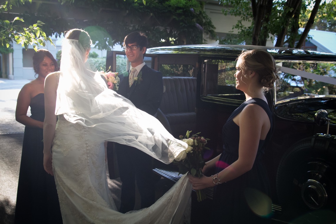 Photo of Corrine & Andrew taken by Albert Teow