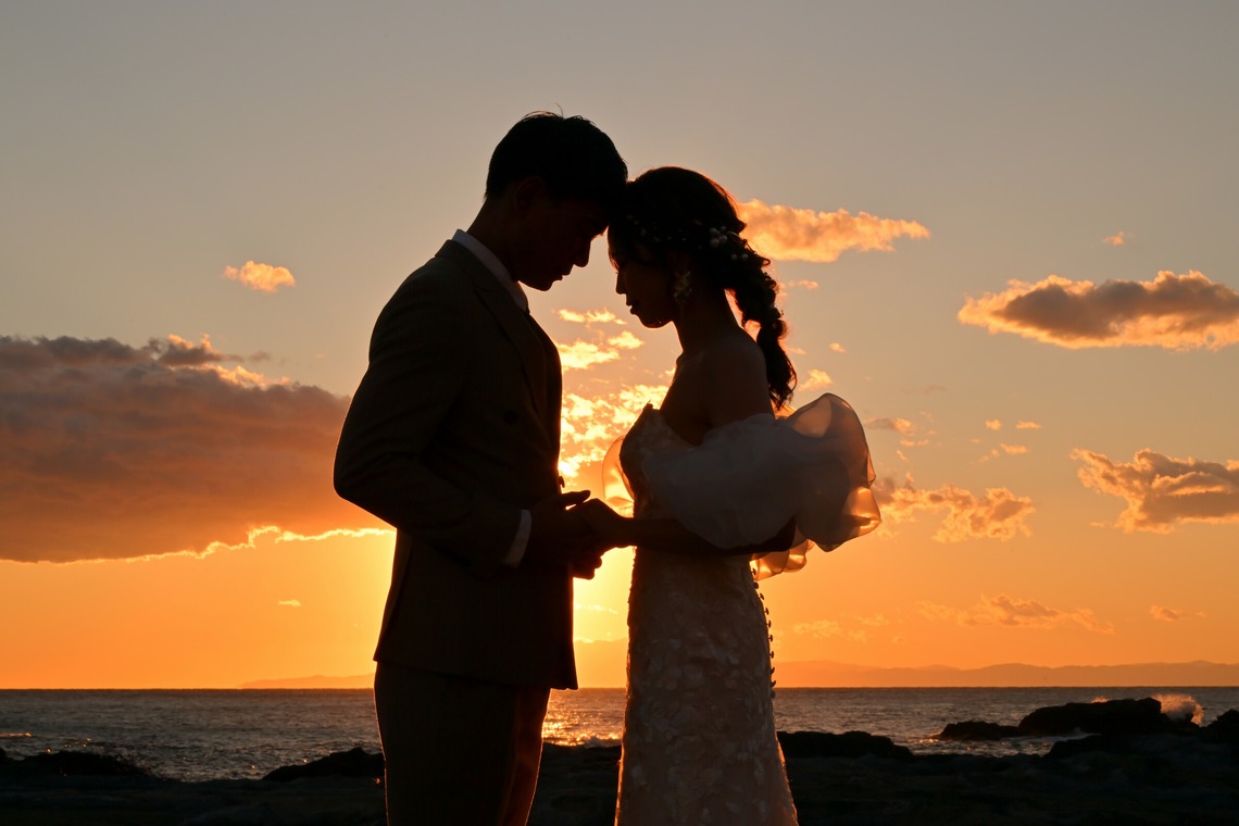 STUDIO RADIUSが撮影した「神奈川県城ヶ島 ウェディングフォト」の写真