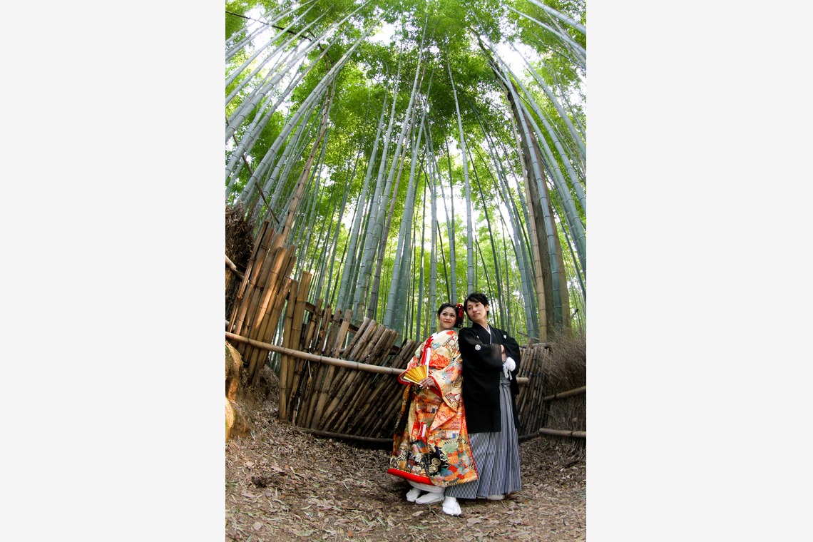 Photo of wedding kimono taken by Smilehunter