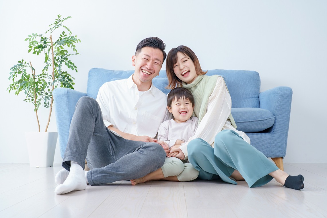 CREATIVE HOUSEが撮影した家族写真の出張撮影のアルバム「ファミリーフォト出張撮影」