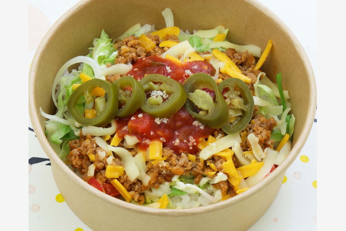 森安　照が撮影した「肉丼・タコライス」の写真