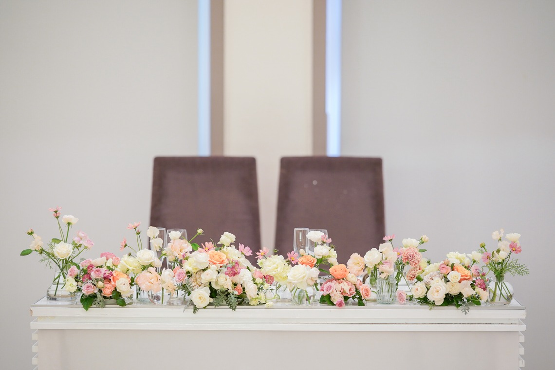 ARAI MAGICが撮影した「テーブル装花（結婚式/披露宴会場）」の写真