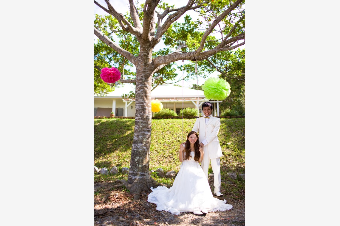 ウエディングラウンジが撮影した写真のアルバム「アマゾンガーデンフォト沖縄」