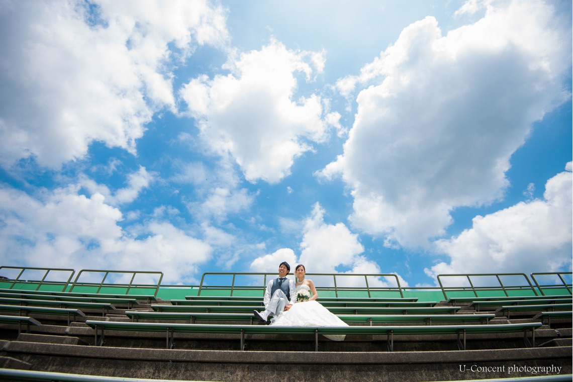 U-CONCENT (香川裕貴)が撮影した「ドレスロケーション前撮り宝ヶ池・賀茂社賀茂川」の写真