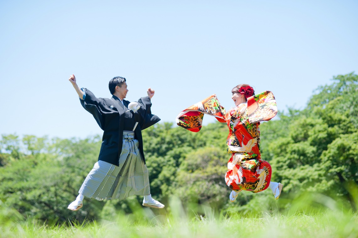 ほんとうにかわいい結婚写真ecoo（エクー）が撮影した写真のアルバム「ロケーション/和装」