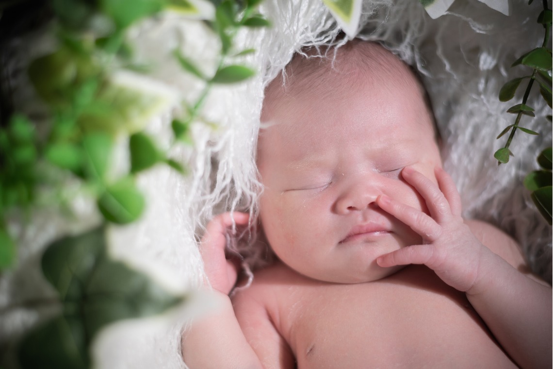 66 atelierが出張撮影した家族写真(キッズ,ベビーフォト)などが写った「記念」の家族写真