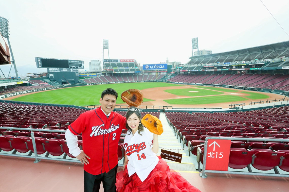 KIKIウェディングが撮影した「マツダスタジアム」の写真