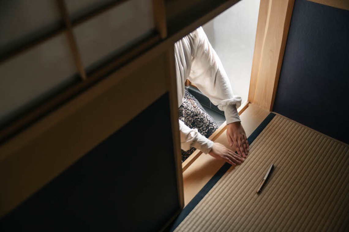 鈴木香那枝が撮影した「茶道体験の取材撮影」の写真