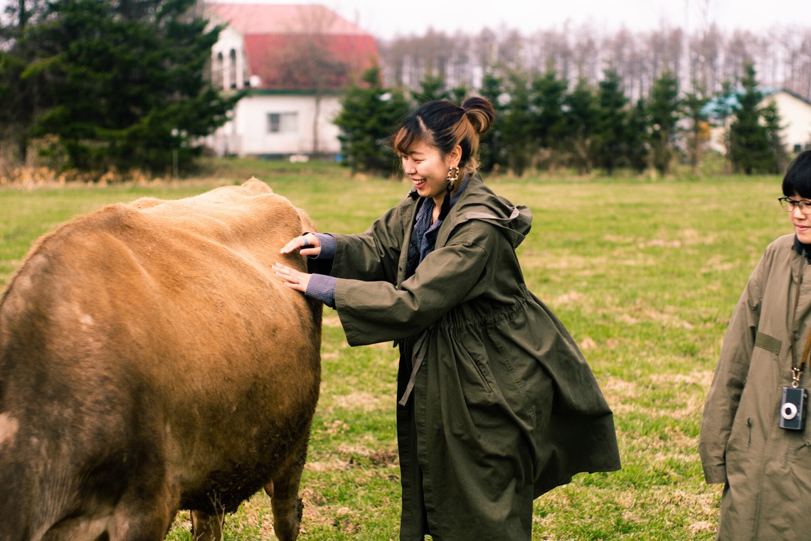 神部葵が撮影した写真のアルバム「菊地ファーム　春の初放牧公開イベント」