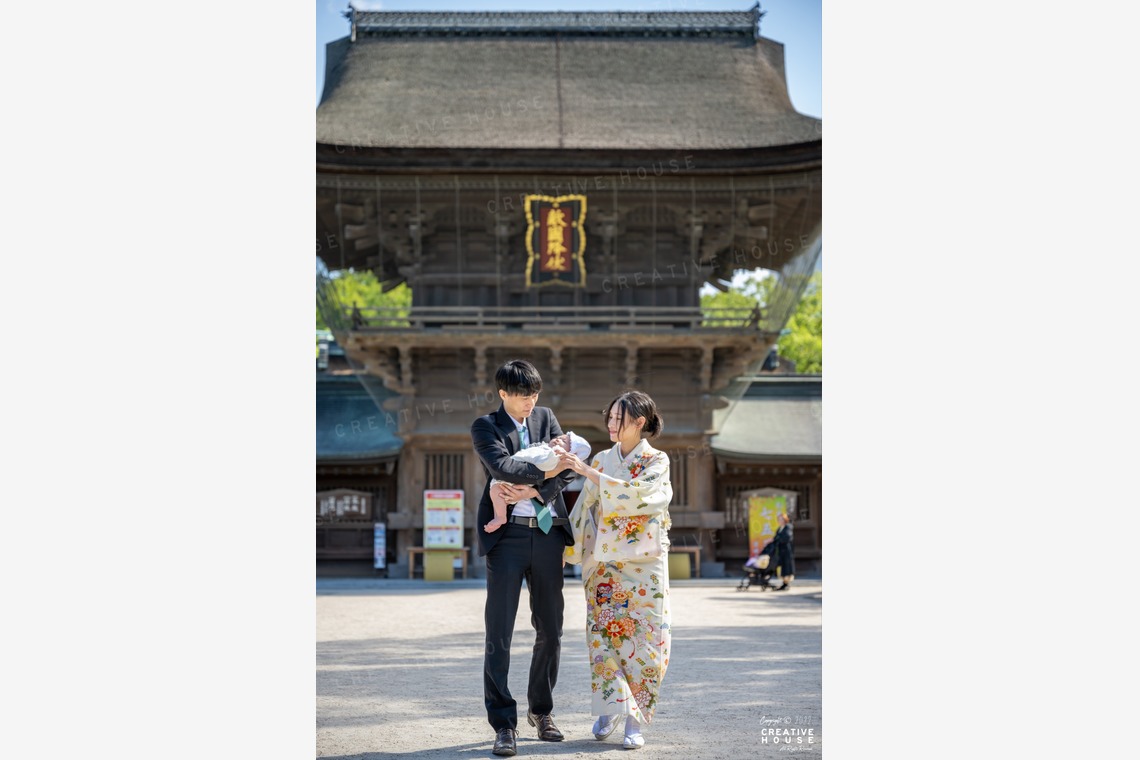 CREATIVE HOUSEが撮影した「お宮参り」の写真