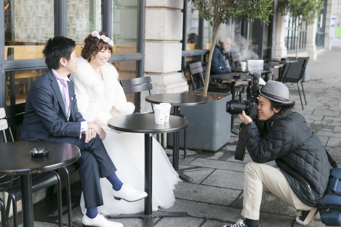 24to Produceが撮影した写真のアルバム「パリでのフォトウェディング」