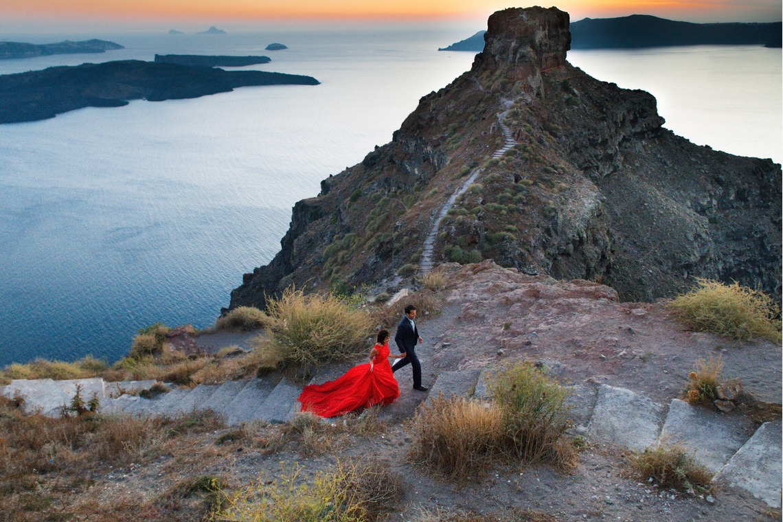 Olga Chalkiadakiが撮影した「Santorini Pre Wedding Session」の写真