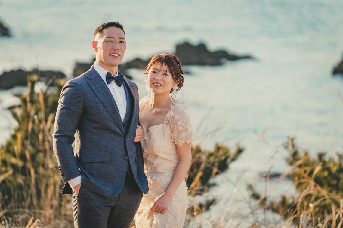 いしづか ちひろが撮影した写真のアルバム「結婚式前撮り撮影/八戸ロケーション」