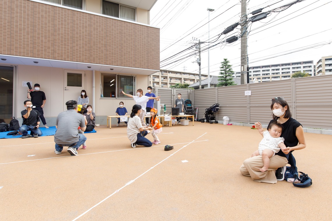 T.Matsumuraが出張撮影した家族写真(キッズ,ベビーフォト)などが写った「運動会（保育園）」の家族写真