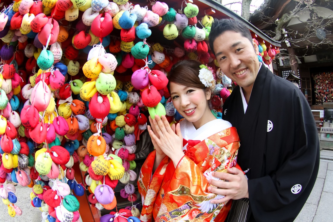 Photo of wedding kimono taken by Smilehunter