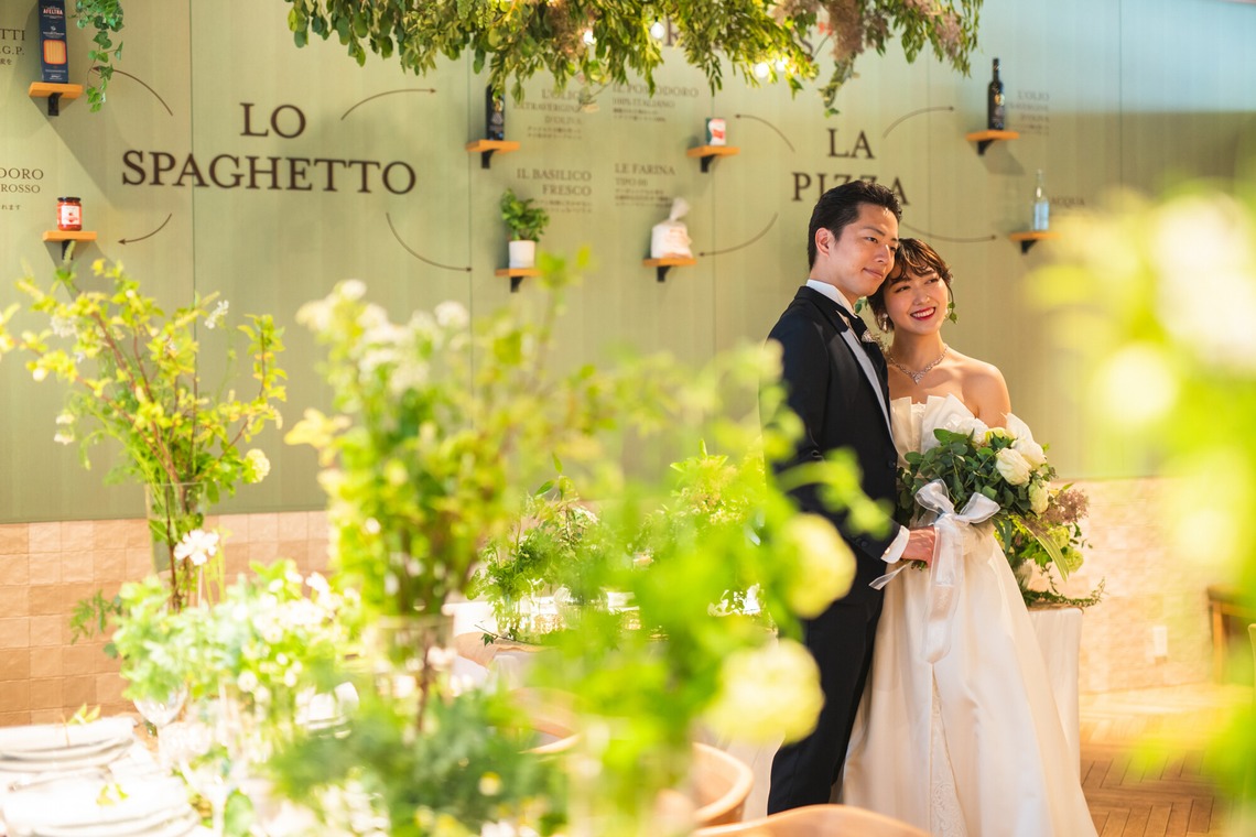 uno e creative act.が撮影した「レストランウェディングの広告撮影」の写真