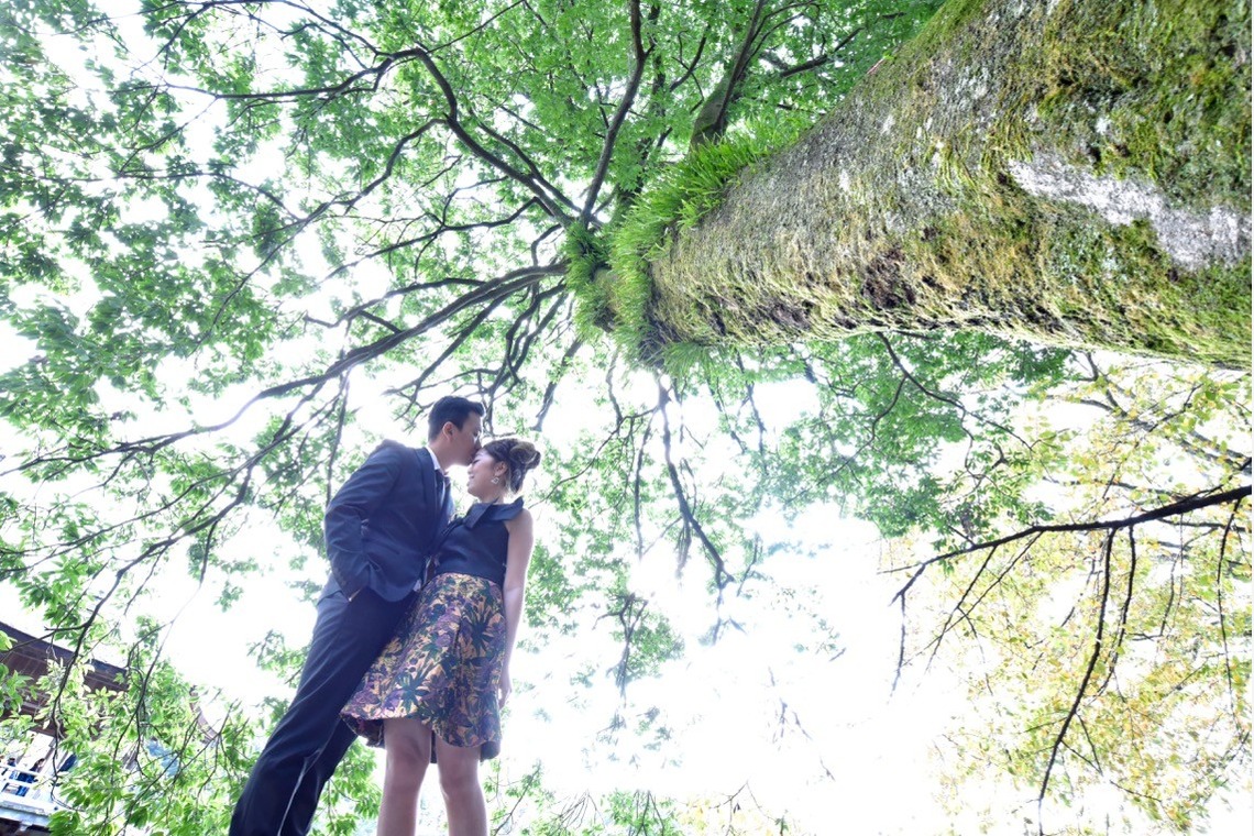 キキフォトワークスが撮影した「奈良公園でのウエディングロケーション撮影」の写真