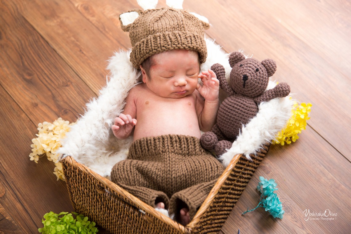 写楽堂が撮影した「ニューボーン＆お宮参り」の写真