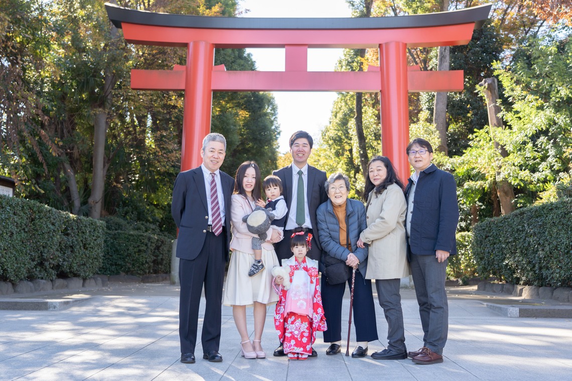 結×繋photoが撮影した写真のアルバム「七五三」