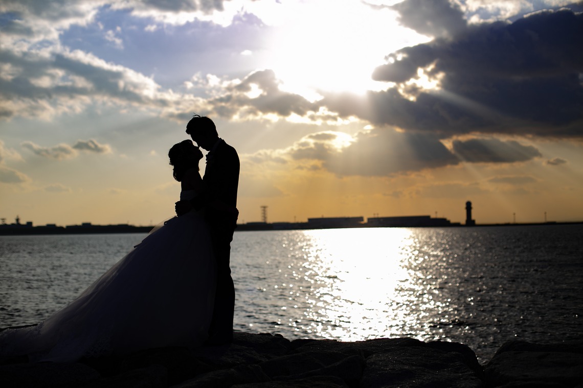 ゾクが撮影した「ウェディング前撮りイメージカット」の写真