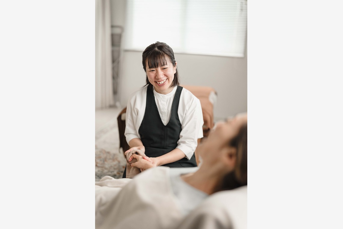 山﨑さと子が撮影した写真のアルバム「サロンプロフィール撮影、施術撮影、店舗撮影」