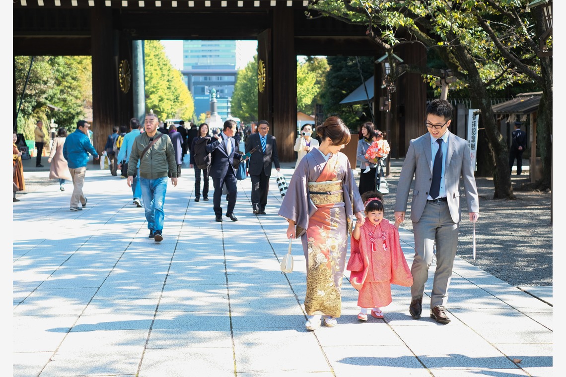 Happy Baby Projectが撮影した写真のアルバム「靖国神社で七五三」