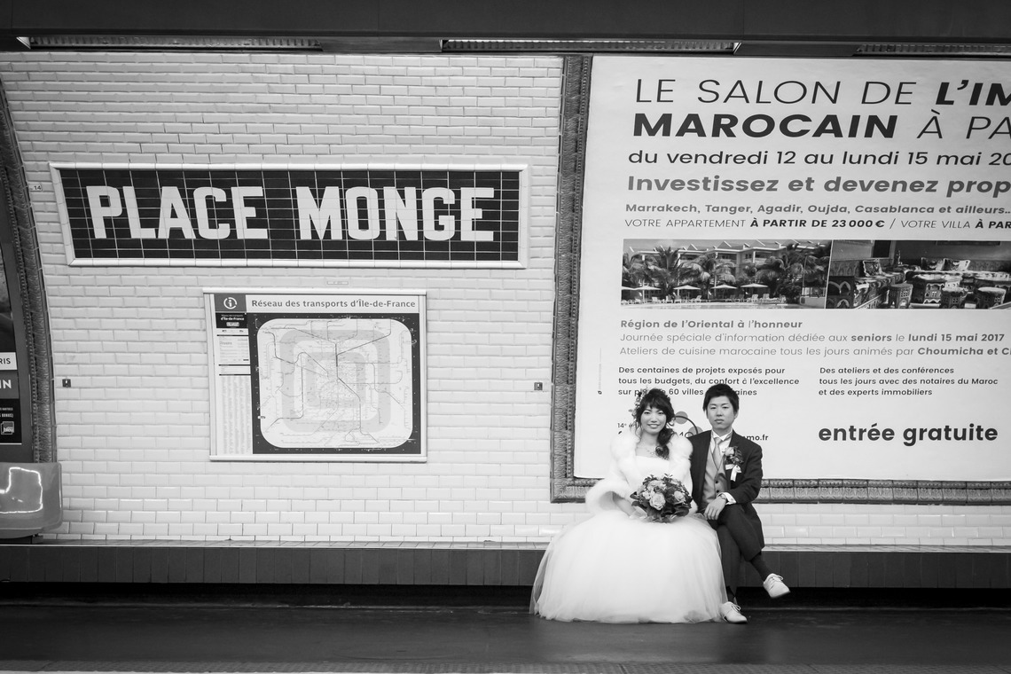 Photo of wedding photos in Paris taken by 24to Proddecu Photographer