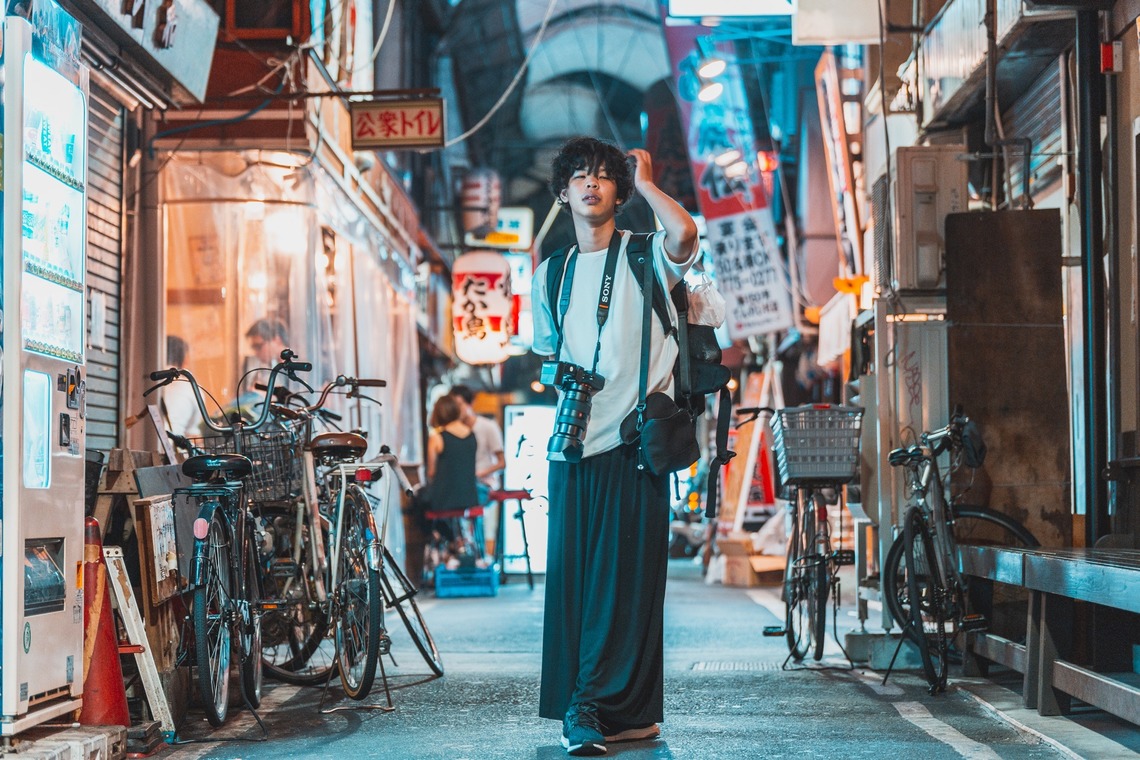 汐音が撮影した「大阪旅行。カメラ持って」の写真