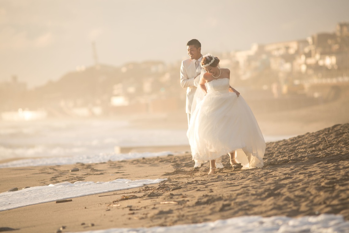 ONESTYLE wedding photo (SAYA)が撮影した「七里ヶ浜」の写真